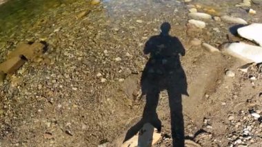 Bialka ve Jaworowy Potok 'un bağlantısı. Jurgow Polonyası.