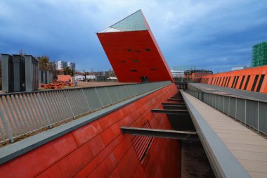 2023-03-14 İkinci Dünya Savaşı Müzesi Polonya 'nın Gdansk kentinde.