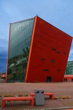 2023-03-14 İkinci Dünya Savaşı Müzesi Polonya 'nın Gdansk kentinde.