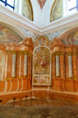 204 23; Swieta Lipka Renkli Polychromy St. Mary Basillica Kutsal Mabedi Kutsal Meryem Swieta Lipka 'ya ithaf edilmiştir. Polonya