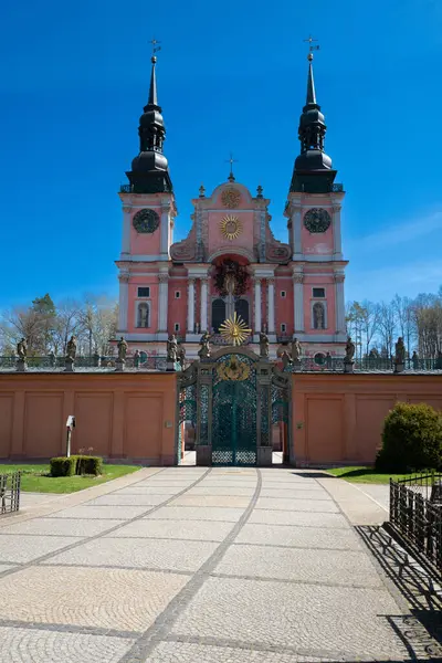 stock image 21 04 23;  Marian Sanctuary Swieolipska basilica of the Visitation of the Blessed Virgin Mary - the village of Swieta Lipka in Warmia and Mazury in Poland