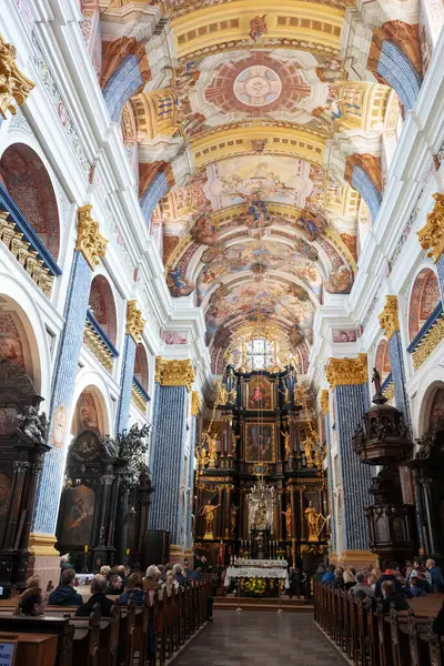 stock image 21 04 23;  Marian Sanctuary Swieolipska basilica of the Visitation of the Blessed Virgin Mary - the village of Swieta Lipka in Warmia and Mazury in Poland