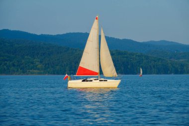 2023-08-22;  Lake zywiec, zywiec. poland