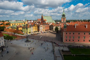 2023-08-02; Warsaw Royal Castle at Castle Square  Warsaw, Poland