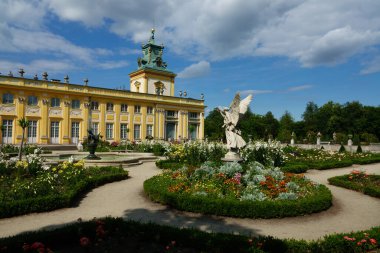 2023-07-11; Varşova 'daki Royal Wilanow Sarayı, Polonya