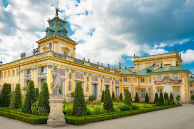 2023-07-11; Varşova 'daki Royal Wilanow Sarayı, Polonya