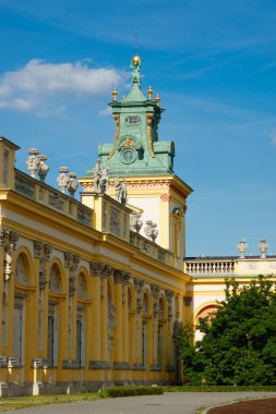 2023-07-11; Varşova 'daki Royal Wilanow Sarayı, Polonya