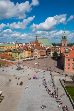 2023-08-02; Warsaw Royal Castle at Castle Square  Warsaw, Poland
