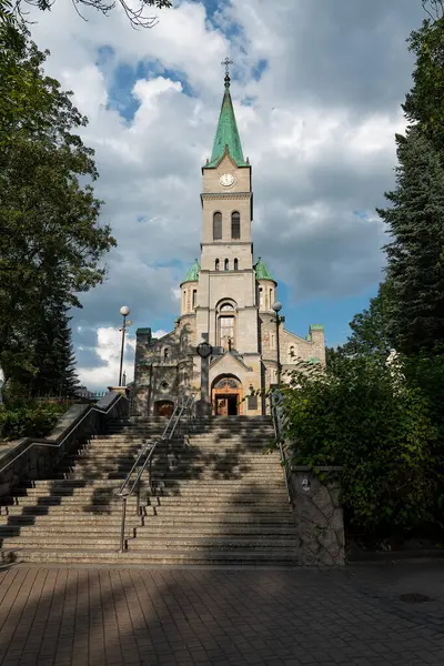 2023-09-12; Holy Family Church in Zakopane, Poland.                                