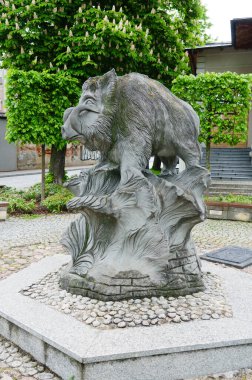 2023-05-15; Kielce şehrindeki yaban domuzu anıtı. Polonya