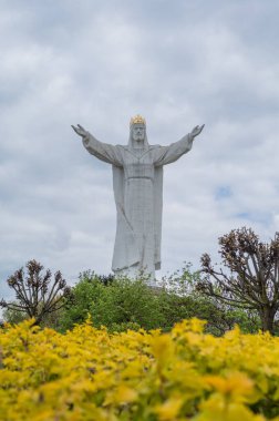2024-04-23; İsa Mesih Swiebodzin Poland 'ın en uzun heykeli