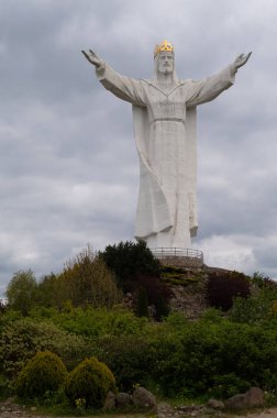 2024-04-23; İsa Mesih Swiebodzin Poland 'ın en uzun heykeli