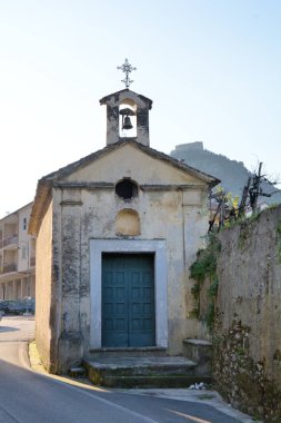 Urban landscape in Giffoni Valle Piana,Southern Italy,January 12,2023.