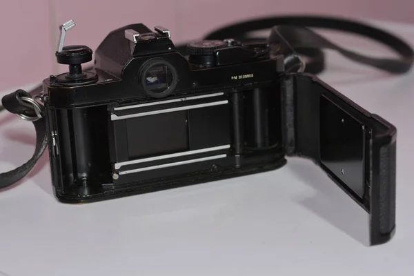 Giffoni Valle Piana Mart 2023 Nikon Analog Kamera Modeli Klasik — Stok fotoğraf