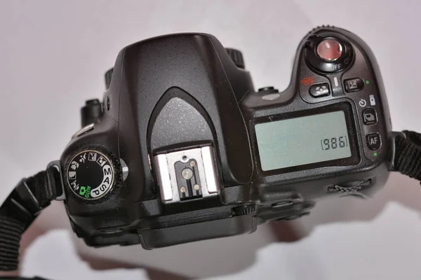 Giffoni Valle Piana Itália Abril 2023 Nikon D80 Câmera Reflexa — Fotografia de Stock