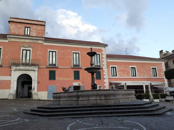 Giffoni Valle Pianaの都市景観 南イタリア 2023年5月7日 — ストック写真