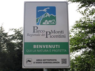 Picentini dağlarının bölge parkı, İtalya 'daki Giffoni Valle Piana' da..