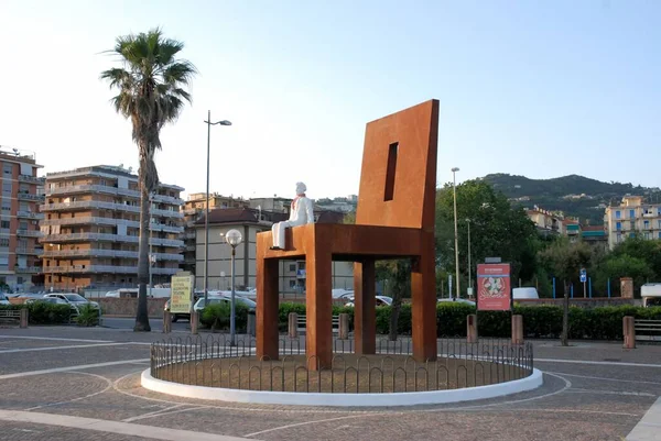 Talya Salerno Şehir Manzarası Haziran 2023 — Stok fotoğraf