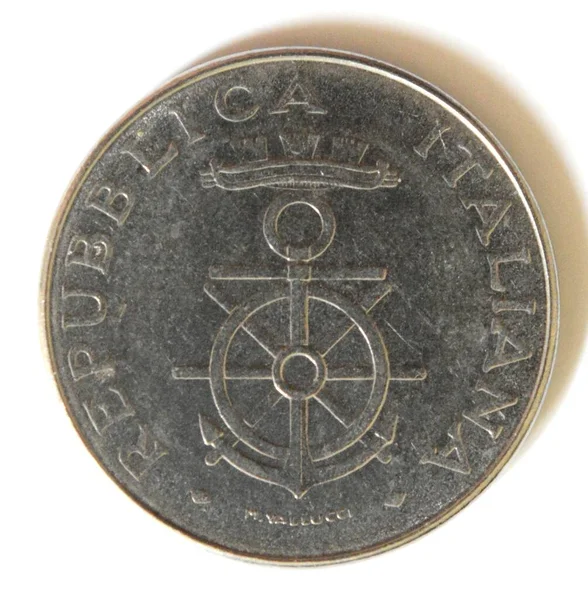 Giffoni Valle Piana Italy July 2023 Old Coin Italy 100 — 图库照片