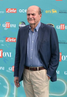 Giffoni Film Festivali 2023 Pier Luigi Bersani - 26 Temmuz 2023 Giffoni Valle Piana, İtalya.