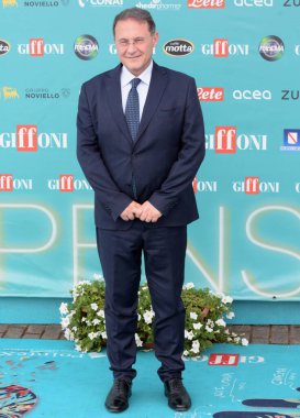 Giffoni Film Festivali 2023 'te Edmondo Cirielli - 28 Temmuz 2023 Giffoni Valle Piana, İtalya.