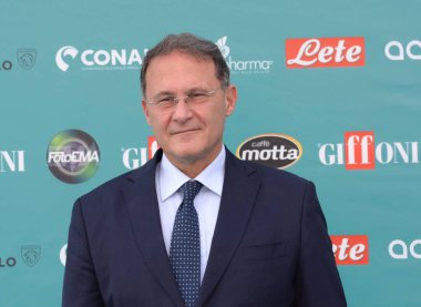 Giffoni Film Festivali 2023 'te Edmondo Cirielli - 28 Temmuz 2023 Giffoni Valle Piana, İtalya.