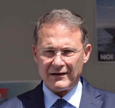 Giffoni Film Festivali 2023 'te Edmondo Cirielli - 28 Temmuz 2023 Giffoni Valle Piana, İtalya.