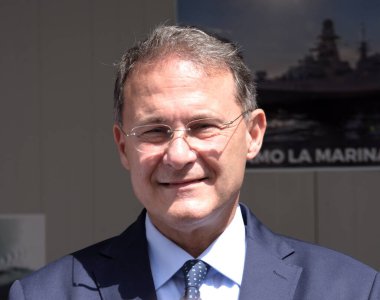 Giffoni Film Festivali 2023 'te Edmondo Cirielli - 28 Temmuz 2023 Giffoni Valle Piana, İtalya.