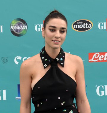 Giffoni Film Festivali 2023 'te 25 Temmuz 2023' te Giffoni Valle Piana, İtalya 'da bulunan Giffoni Valle Piana' da Simona Tabasco.