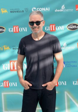 Giffoni Film Festivali 2023 Giuseppe Fiorello - 21 Temmuz 2023 Giffoni Valle Piana, İtalya.