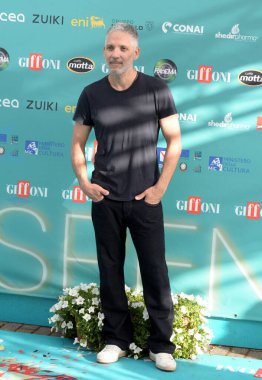 Giffoni Film Festivali 2023 Giuseppe Fiorello - 21 Temmuz 2023 Giffoni Valle Piana, İtalya.