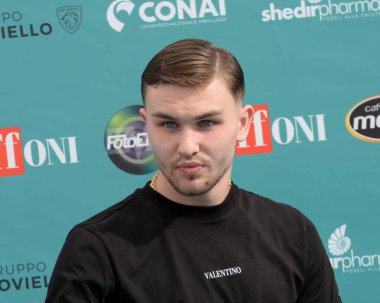 GIFFONI VALLE PIANA - 24 Temmuz 2023: Artem Tkachuk, diğer adıyla Artem, Giffoni Film Festivali 2023 - 24 Temmuz 2023 tarihinde Giffoni Valle Piana, İtalya.