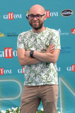 Giffoni Film Festivali 2023 Giovanni Castaldi - 24 Temmuz 2023 Giffoni Valle Piana, İtalya.