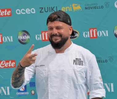 GIFFONI VALLE PIANA - 21 Temmuz 2023: Vincenzo Abbate Giffoni Film Festivali 2023 - 21 Temmuz 2023 Giffoni Valle Piana, İtalya.