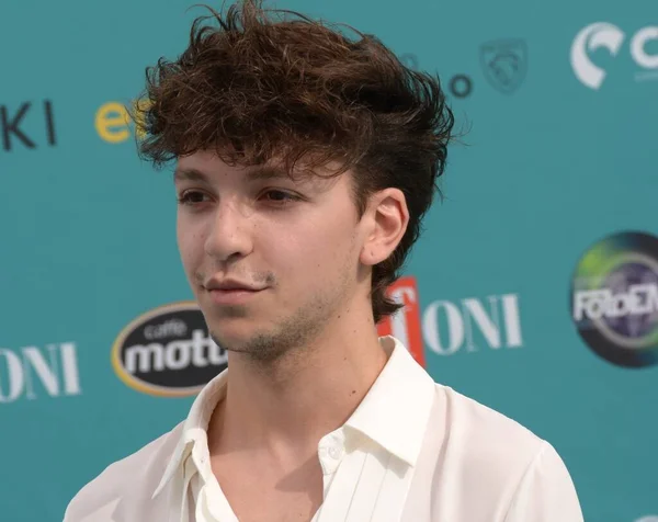 stock image GIFFONI VALLE PIANA,ITALY - July 22,2023 : Luigi Strangis  at Giffoni Film Festival 2023 - on July 22, 2023 in Giffoni Valle Piana, Italy.