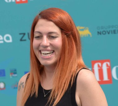 Giffoni Film Festivali 2023 Giovanna Santella - 22 Temmuz 2023 Giffoni Valle Piana, İtalya.