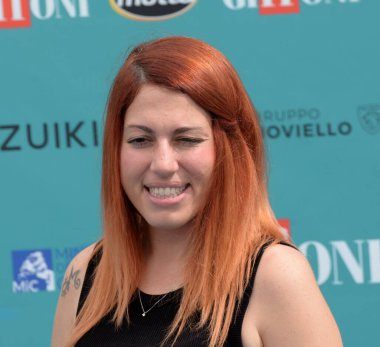 Giffoni Film Festivali 2023 Giovanna Santella - 22 Temmuz 2023 Giffoni Valle Piana, İtalya.