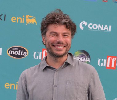 GiFFONI VALLE PİANA - 23 Temmuz 2023: Giffoni Film Festivali 2023 Sydney Sibilia - 23 Temmuz 2023 Giffoni Valle Piana, İtalya.