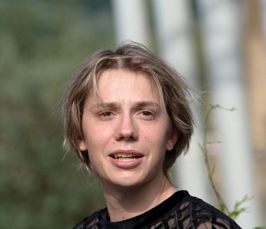 Giffoni Film Festivali 2023, Giffoni Valle Piana, İtalya - 23 Temmuz 2023 Gianmaria Volpato namı diğer gIANMARIA.