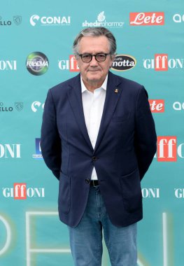 Giffoni Film Festivali 2023 Giancarlo Minardi - 25 Temmuz 2023 Giffoni Valle Piana, İtalya.