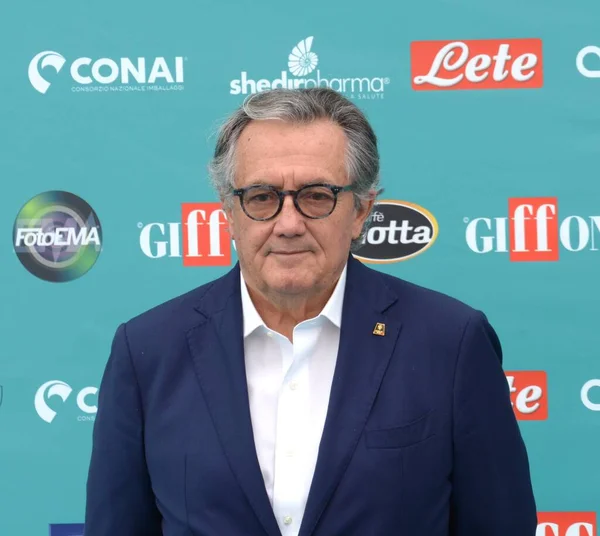 Giffoni Film Festivali 2023 Giancarlo Minardi - 25 Temmuz 2023 Giffoni Valle Piana, İtalya.