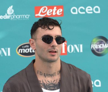 Giffoni Film Festivali 2023 'te Giffoni Valle Piana, İtalya' da 25 Temmuz 2023 'te Giffoni Valle Piana, İtalya' da Giffoni Vadisi, İtalya.