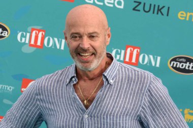 Giffoni Film Festivali 2023 'te 25 Temmuz 2023' te Giffoni Valle Piana, İtalya 'da Renato Solustri.