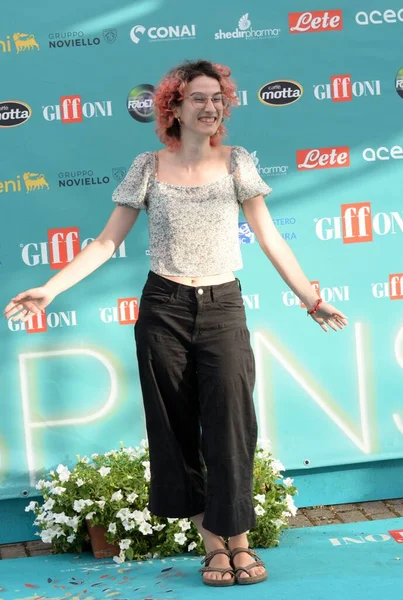 Giffoni Valle Piana Italien Juli 2023 Susanna Calabrese Beim Giffoni — Stockfoto