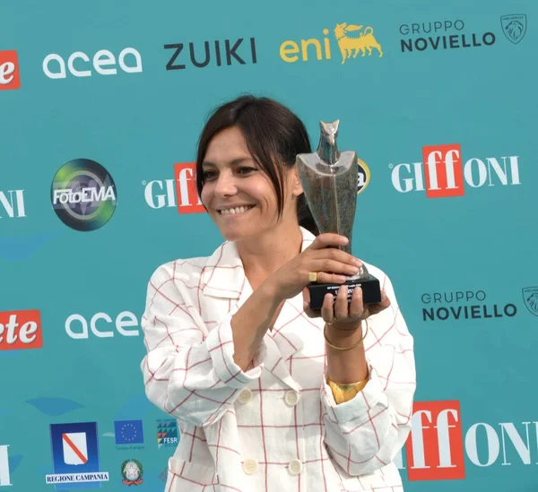 Giffoni Film Festivali 2023 Antonia Truppo Temmuz 2023 Giffoni Valle — Stok fotoğraf