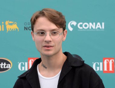 GIFFONI VALLE PIANA - 26 Temmuz 2023: Gabriele Pastero namı diğer Diss Gacha - 26 Temmuz 2023 tarihinde Giffoni Valle Piana, İtalya.