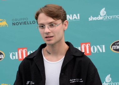 GIFFONI VALLE PIANA - 26 Temmuz 2023: Gabriele Pastero namı diğer Diss Gacha - 26 Temmuz 2023 tarihinde Giffoni Valle Piana, İtalya.