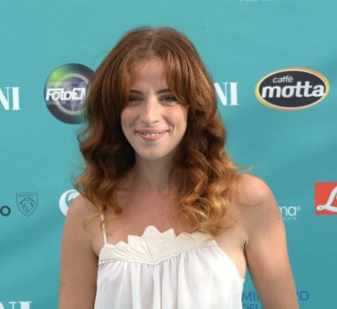 GiFFONI VALLE PİANA - 27 Temmuz 2023: Laura Adriani Giffoni Film Festivali 2023 - 27 Temmuz 2023 Giffoni Valle Piana, İtalya.