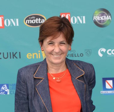 GiFFONI VALLE PİANA - 27 Temmuz 2023: Maria Forte Giffoni Film Festivali 2023 - 27 Temmuz 2023 Giffoni Valle Piana, İtalya.