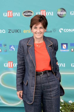 GiFFONI VALLE PİANA - 27 Temmuz 2023: Maria Forte Giffoni Film Festivali 2023 - 27 Temmuz 2023 Giffoni Valle Piana, İtalya.